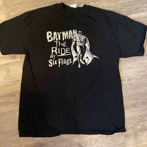 Six Flags, Batman, T-shirt, size large